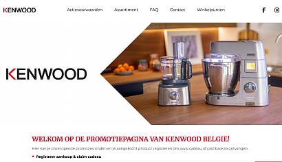 Kenwood - Ijsbereider accessoire cadeau