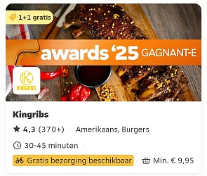 1+1gratis bij Takeaway 😋🤤