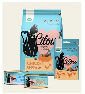 Cilou kattenvoer gratis proefpakket bij Aveve