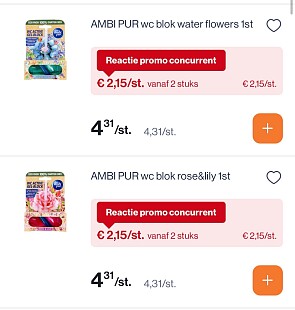 Ambi pur toiletblok -50%