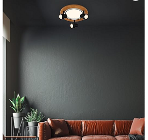 Plafond led lamp met timer