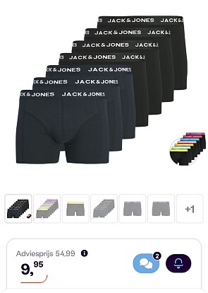 7 boxershorts Jack & Jones