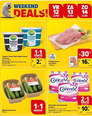 Weekenddeals bij Carrefour van 12/6 tem 14/6/26