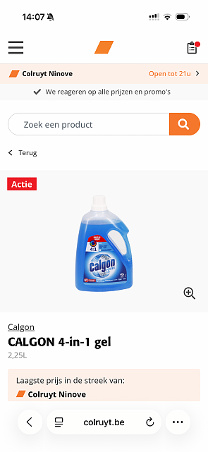 Meeste korting op het product