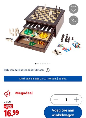 spelletjesdoos 10-in-1 playtive -32%