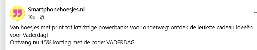 15% korting bij smartphonehoesjes.nl
