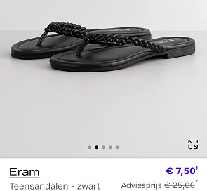 Zomersandalen vanaf 7€!