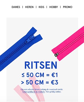 Ritsen actie