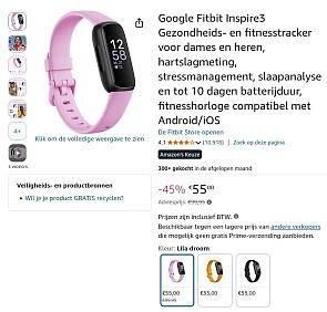 Google Fitbit Inspire 3