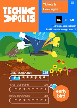 Early bird zomervakantie 2026