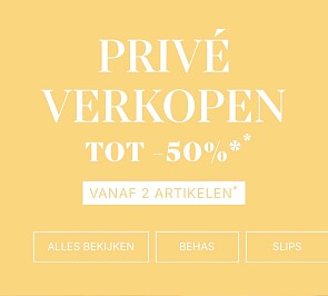 Prive verkopen bij Etam