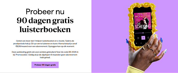 BookBeat: Probeer u 90 dagen gratis luisterboeken