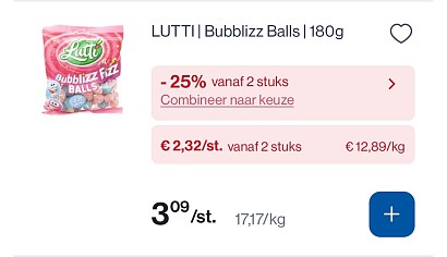 Lutti snoepjes in promo