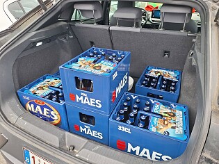 Maes bakken 33cl aan 1+1 GRATIS