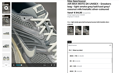 Nike Sportswear AIR MAX MOTO 2K UNISEX - €64,95 bij Zalando vanaf maat 41