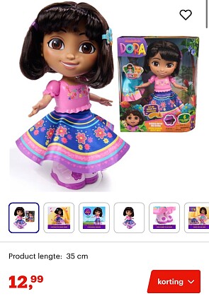 Dansende Dora pop