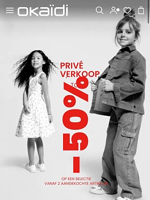 Privé Verkoop Bij Okaidi.
