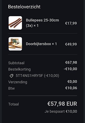 10€ korting - Bellobox