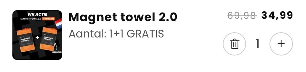 Magnet towel 2.0