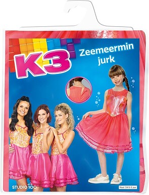 K3 jurk “zeemeermin“