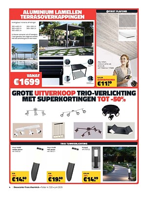 Trioverlichting, spoelsysteem toilet