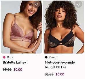 Hunkemöller beha's vanaf 10€ 🩷