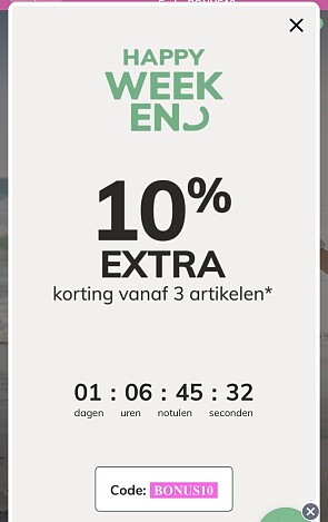 -10% korting bij Vertbaudet
