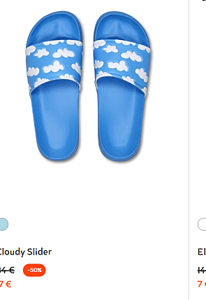 Happy socks zwembad/zomer slippers