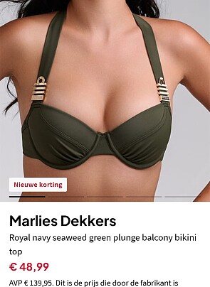 Marlies dekkers bikinitop