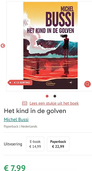 Het kind in de golven, Michel Bussi