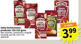 Devos&lemmens en Heinz frito
