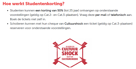 -50% als student Assisen Live of De Schlagerij ✨ Voorstellingen Elckerlyc