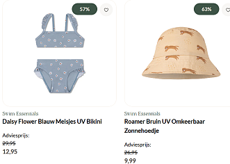 Sale tot -76% bij Little Moustache