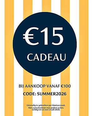 €15,00 korting bij Parfum, in de winkel en online