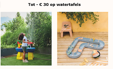 tot -€30 op watertafels 💦