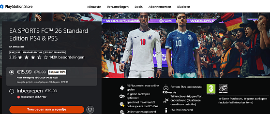 EA SPORTS FC 26 Standard Edition (PS4/PS5)