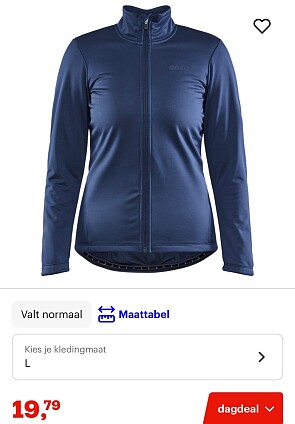 winddicht en waterafstotend fietsjack