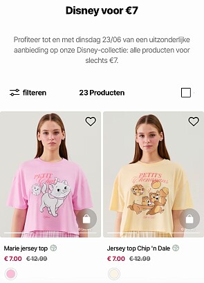 Disney voor €7