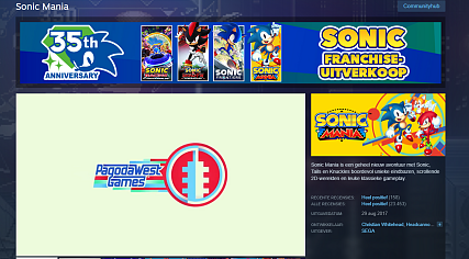 Sonic Mania: nostalgie in korting