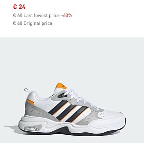 Adidas sneaker maat 40