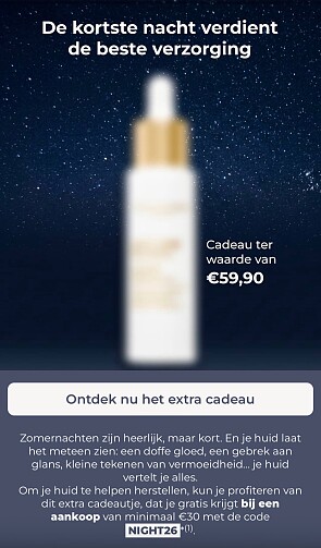 De kortste nacht verdient de beste verzorging