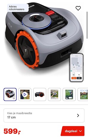 Image of robotmaaier