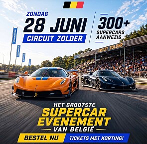 28 juni SUPERCAR MADNESS, CIRCUIT ZOLDER