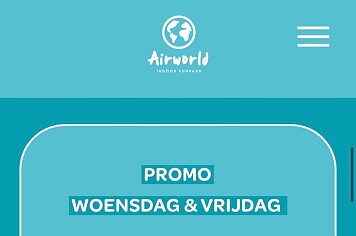 Promo Airworld woensdag & vrijdag