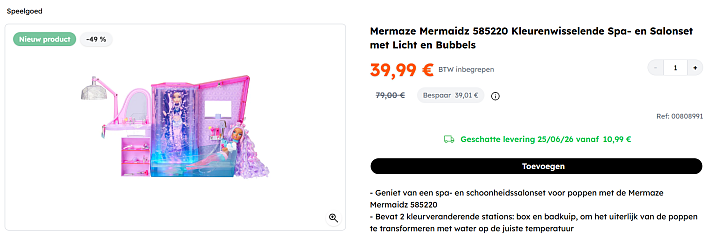 Mermaze Mermaidz Spa- en Salonset