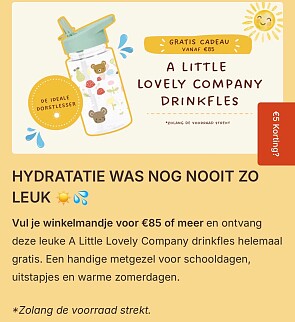 HYDRATATIE WAS NOG NOOIT ZO LEUK ☀️💦