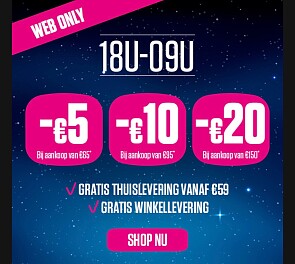 Tot -€20 bij Medi market