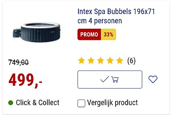 Jacuzzi intex 4 personen