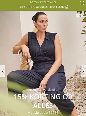 -15% KORTING OP ALLES