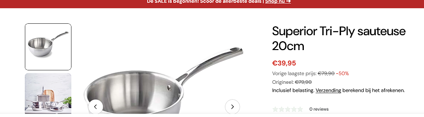 BK potten en pannen deals